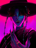 K-Pop Demon Hunters Jinu Fanart Print