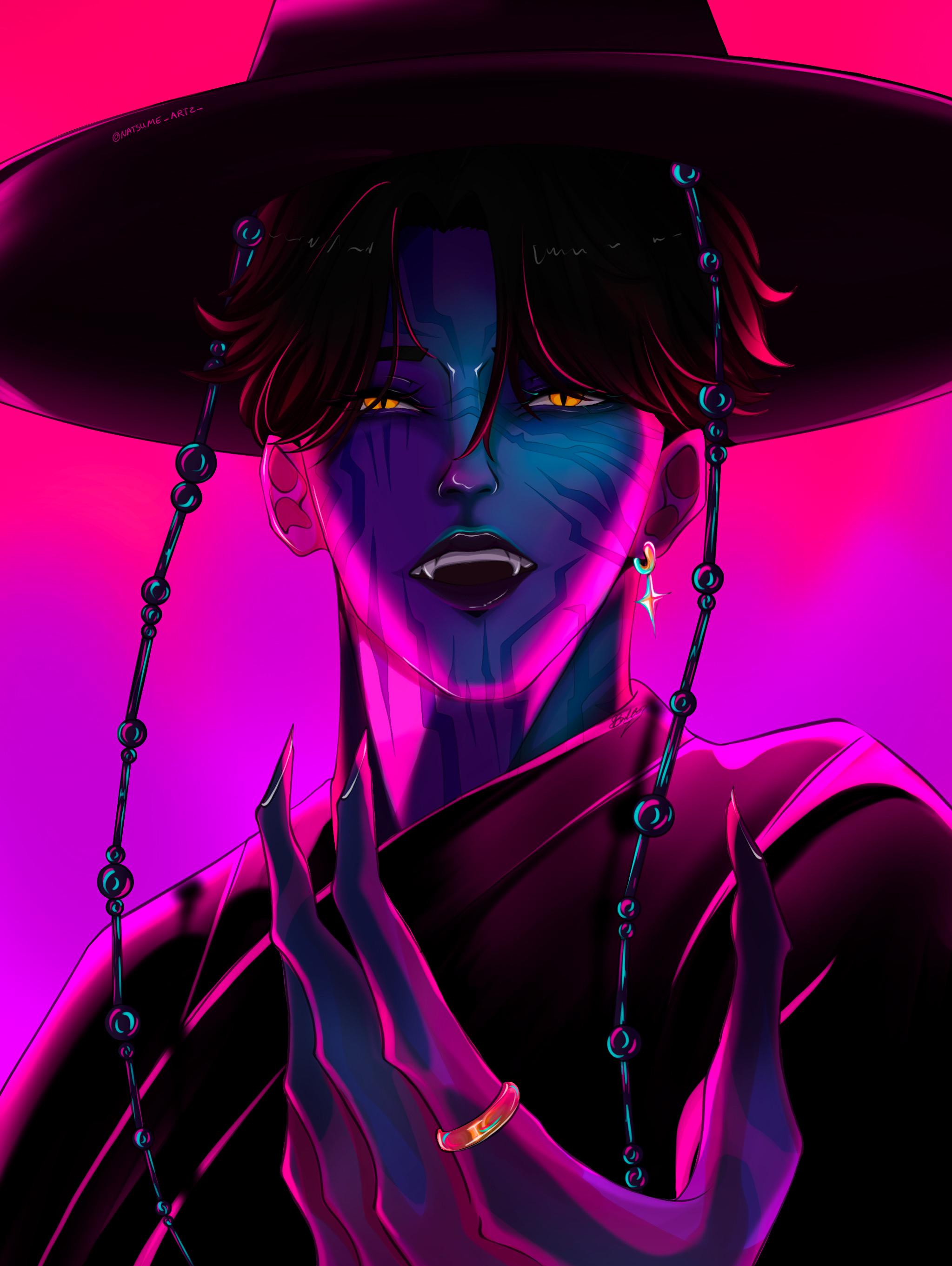 K-Pop Demon Hunters Jinu Fanart Print