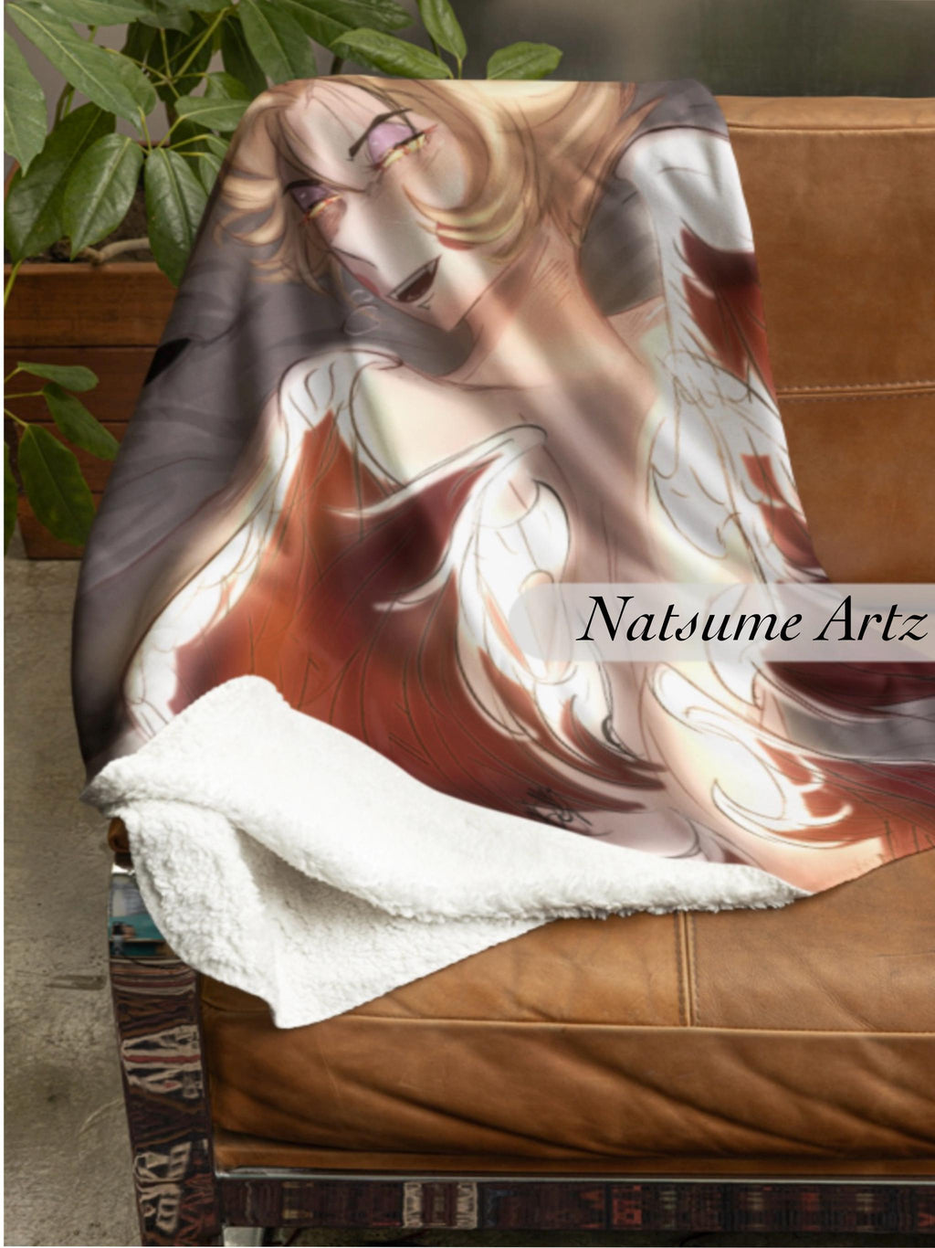 Soft Lucifer Hazbin Hotel Blanket: Comfortable Throw Blanket
