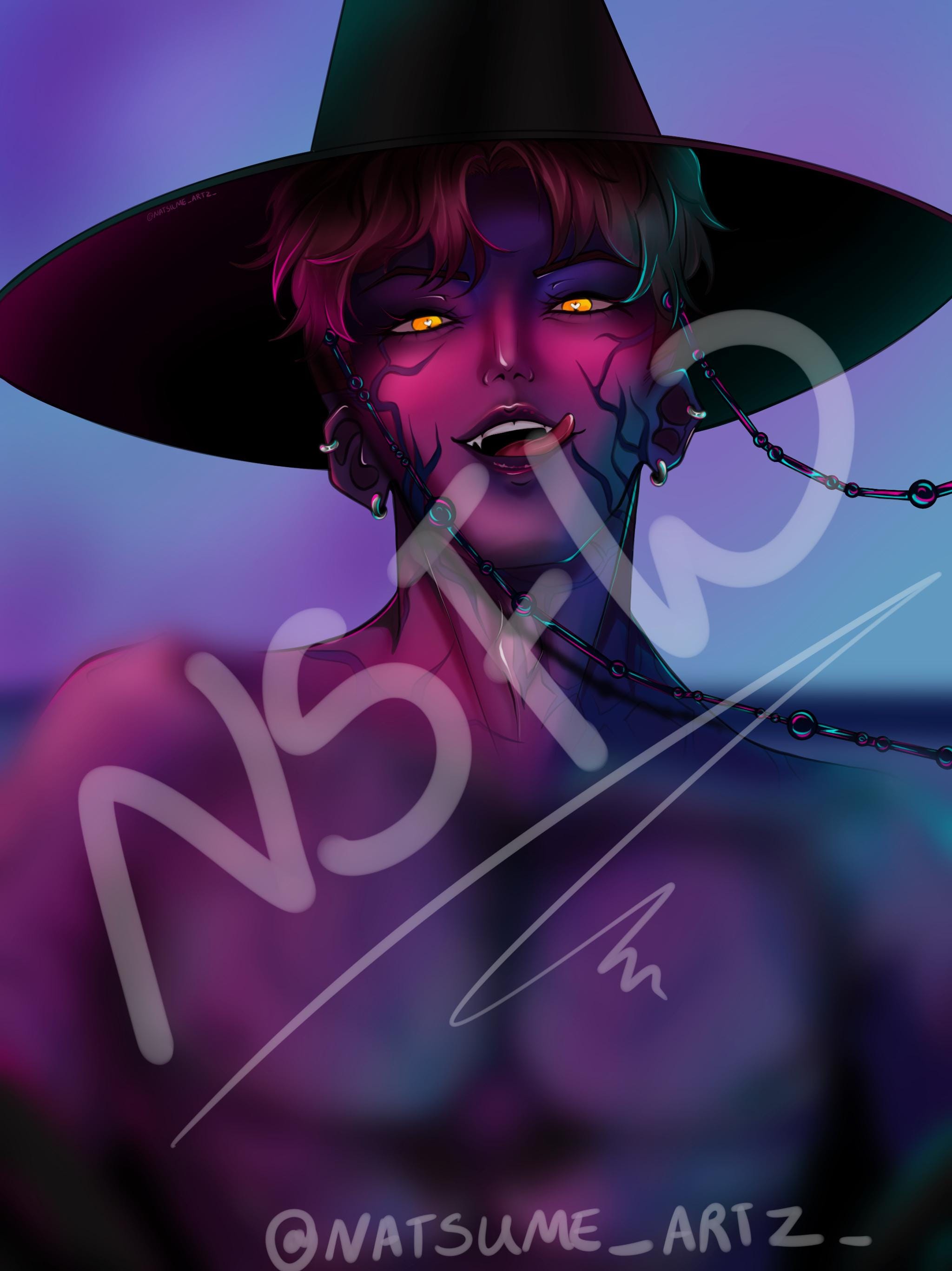 NSFW K-Pop Demon Hunters Abby Fanart Print