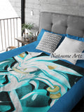 Soft Silver Blanket: Comfortable Throw Blanket