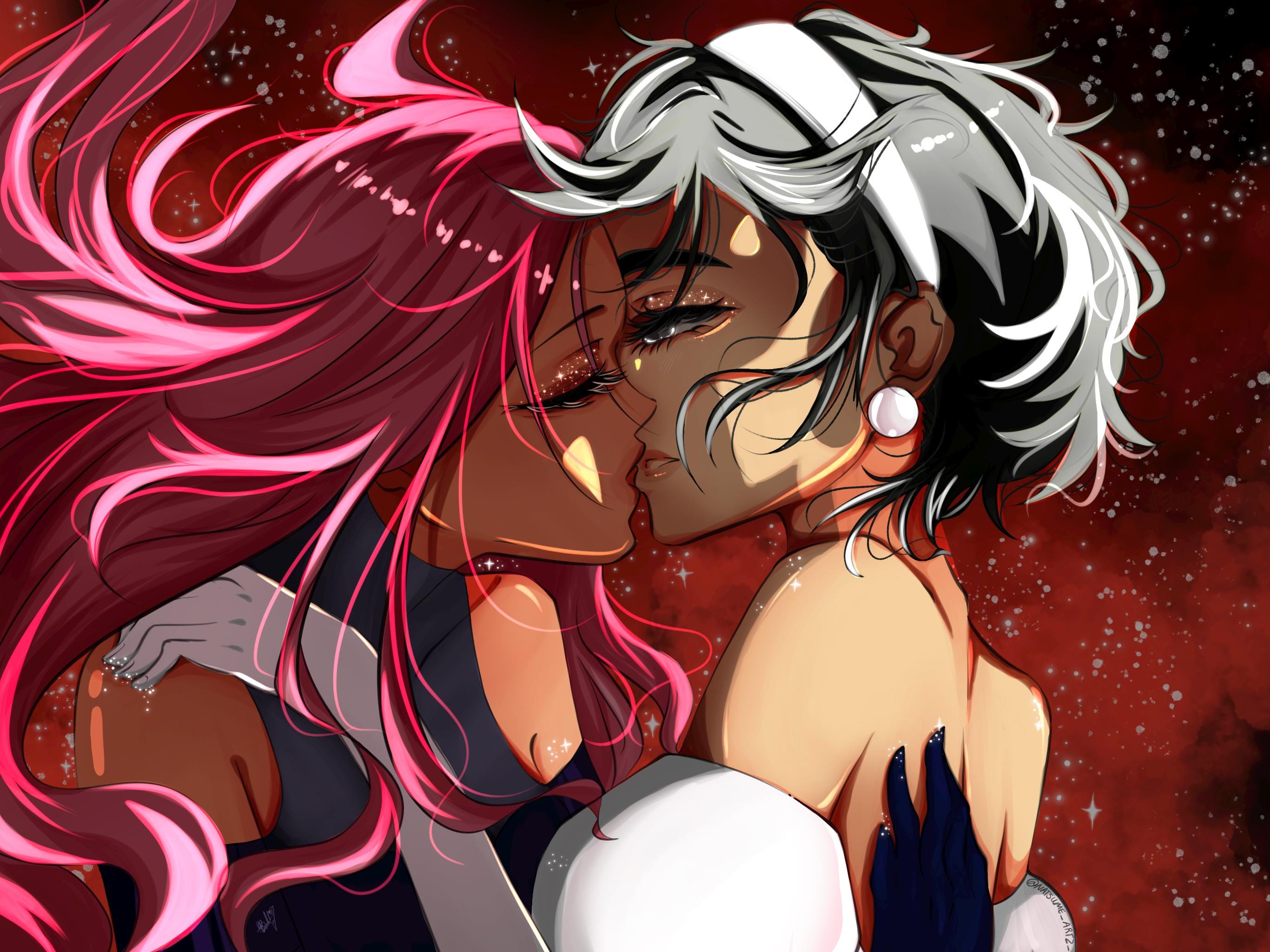 Alien Stage Mizi and Sua Karma Fanart Print
