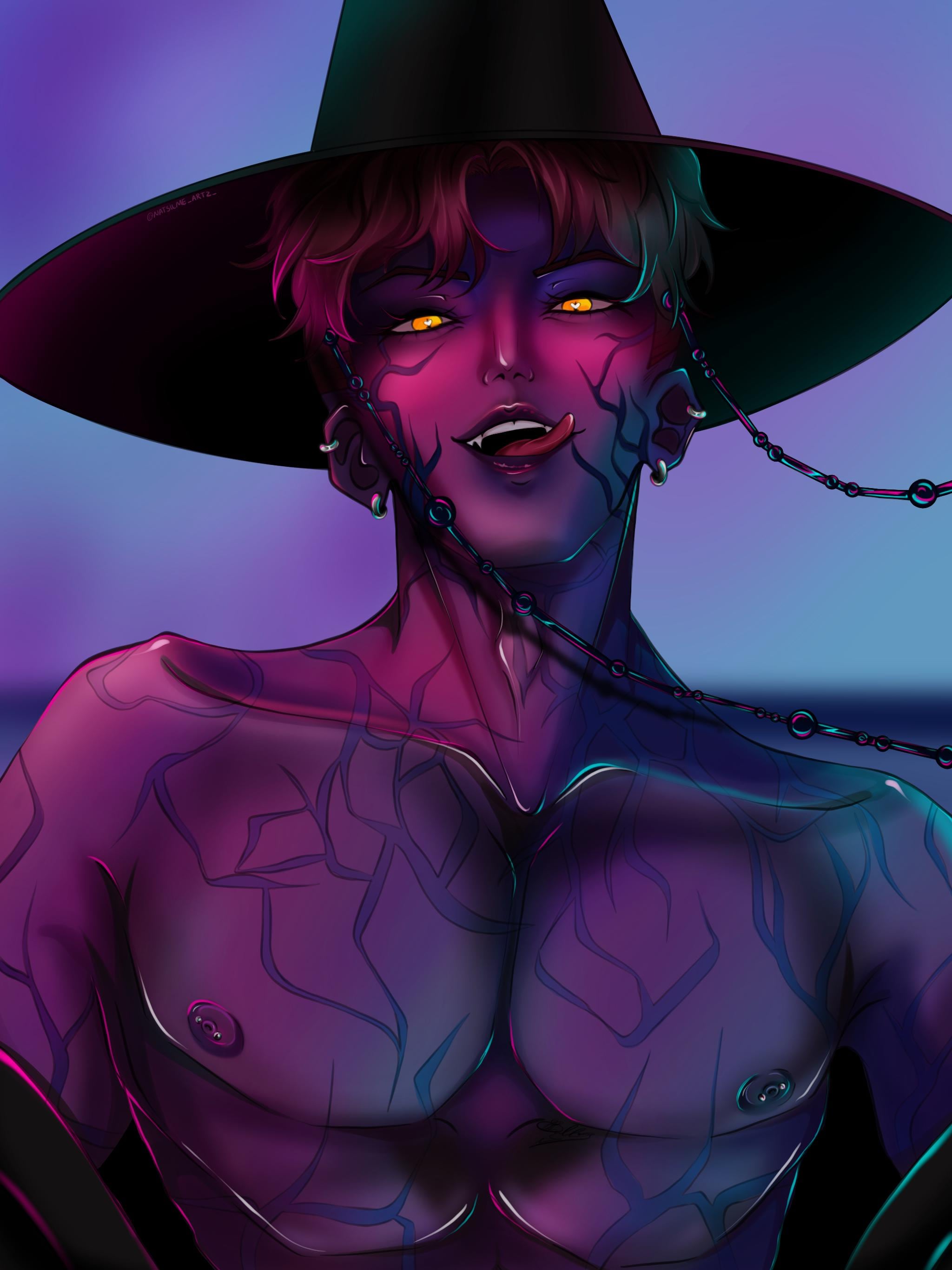NSFW K-Pop Demon Hunters Abby Fanart Print