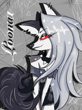 Helluva Boss Loona Fanart Print