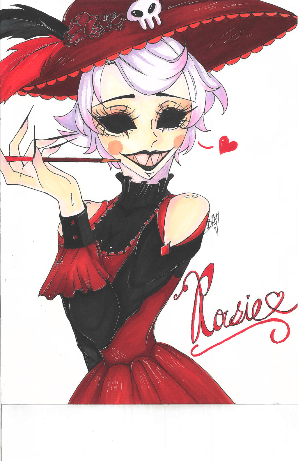 Hazbin Hotel Rosie Fanart Print