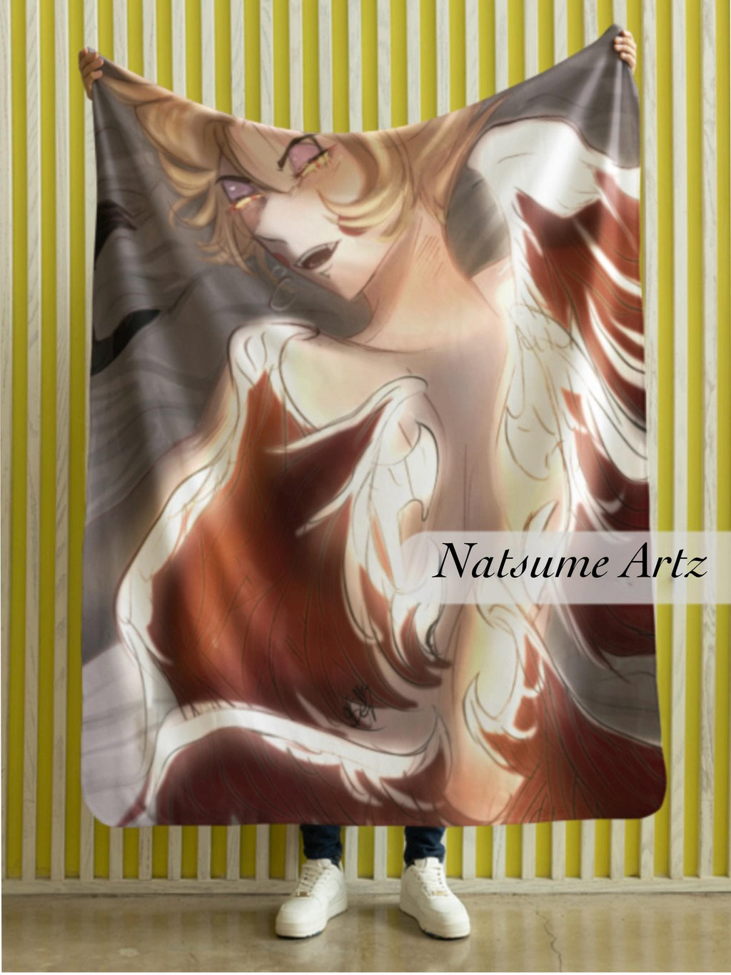 Soft Lucifer Hazbin Hotel Blanket: Comfortable Throw Blanket