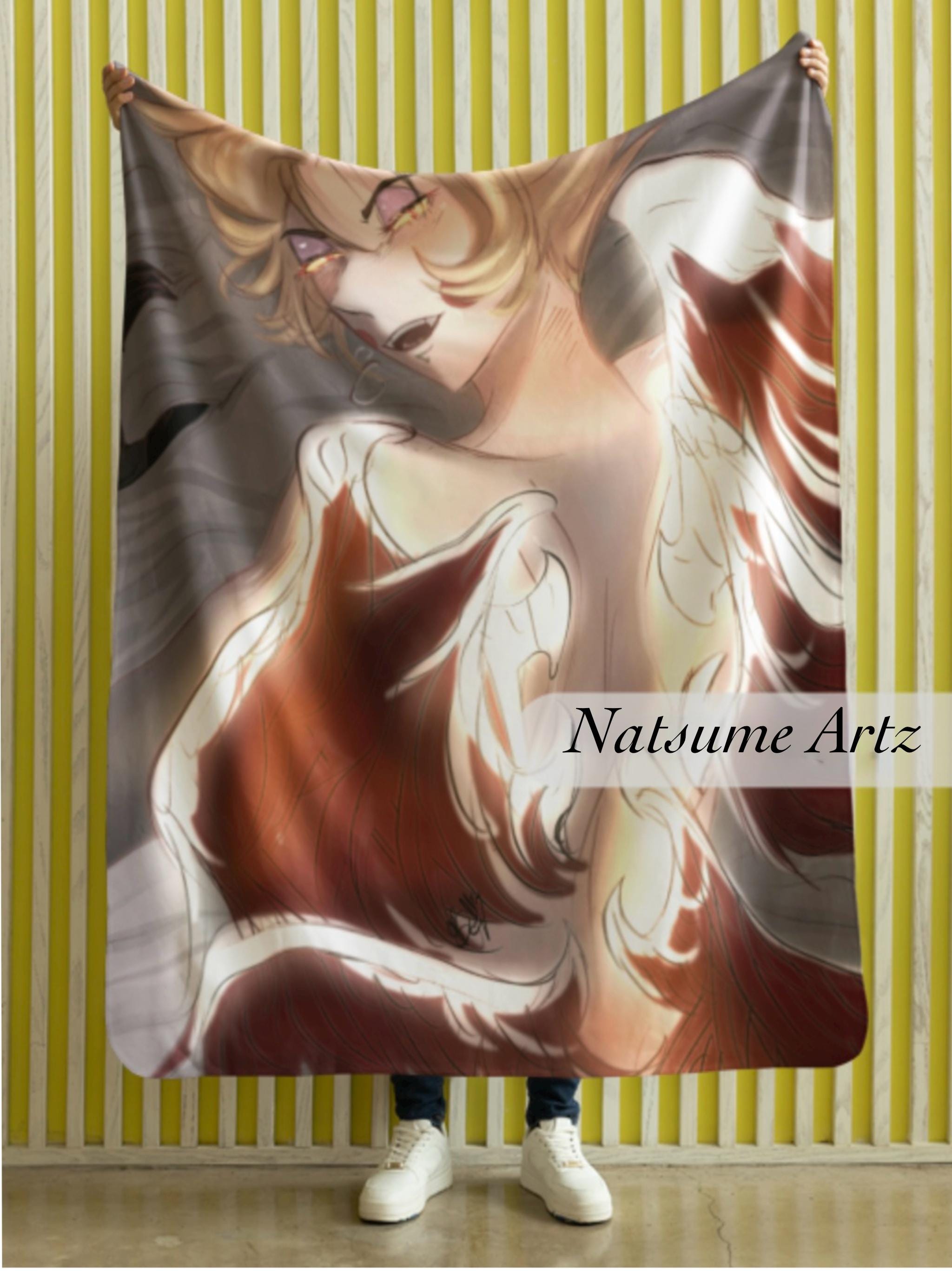 Soft Lucifer Hazbin Hotel Blanket: Comfortable Throw Blanket