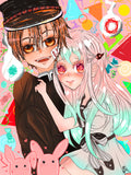 Toilet-Bound Hanako-Kun Hanako and Yashiro Fanart Print