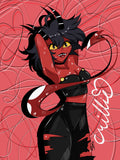 Helluva Boss Millie Fanart Print