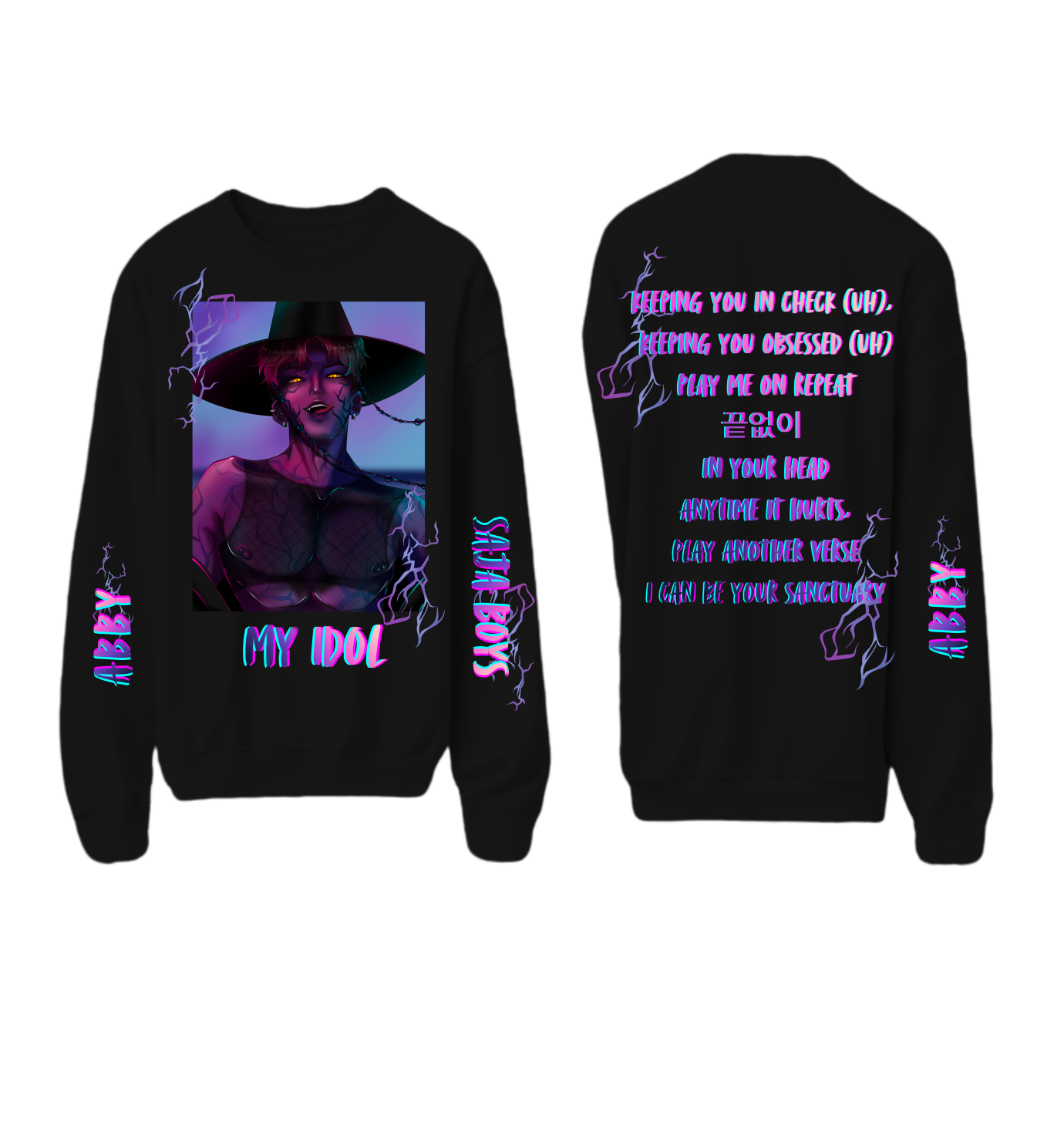 K-Pop Demon Hunters Abby Sweatshirt