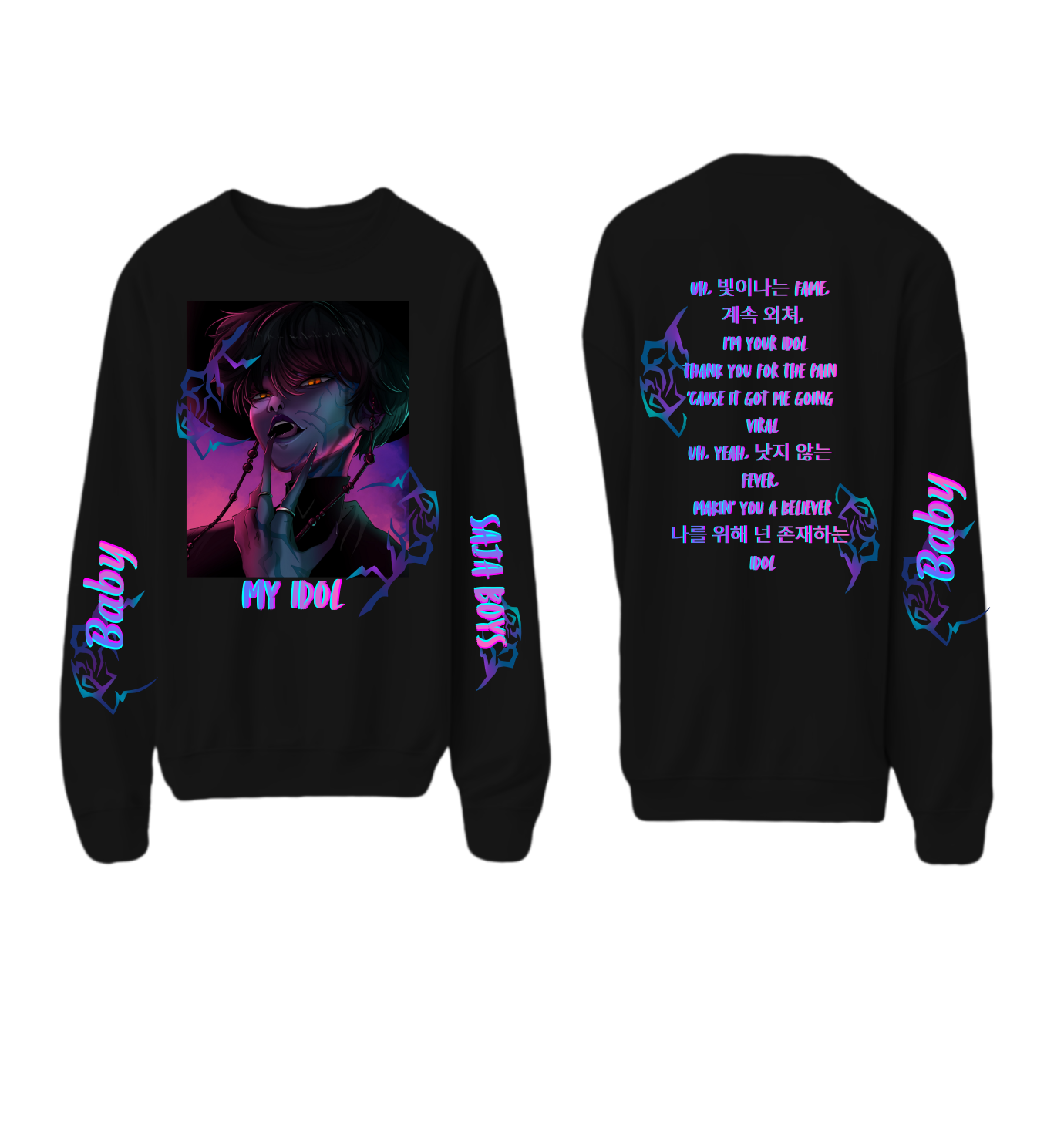 K-Pop Demon Hunters Baby Sweatshirt