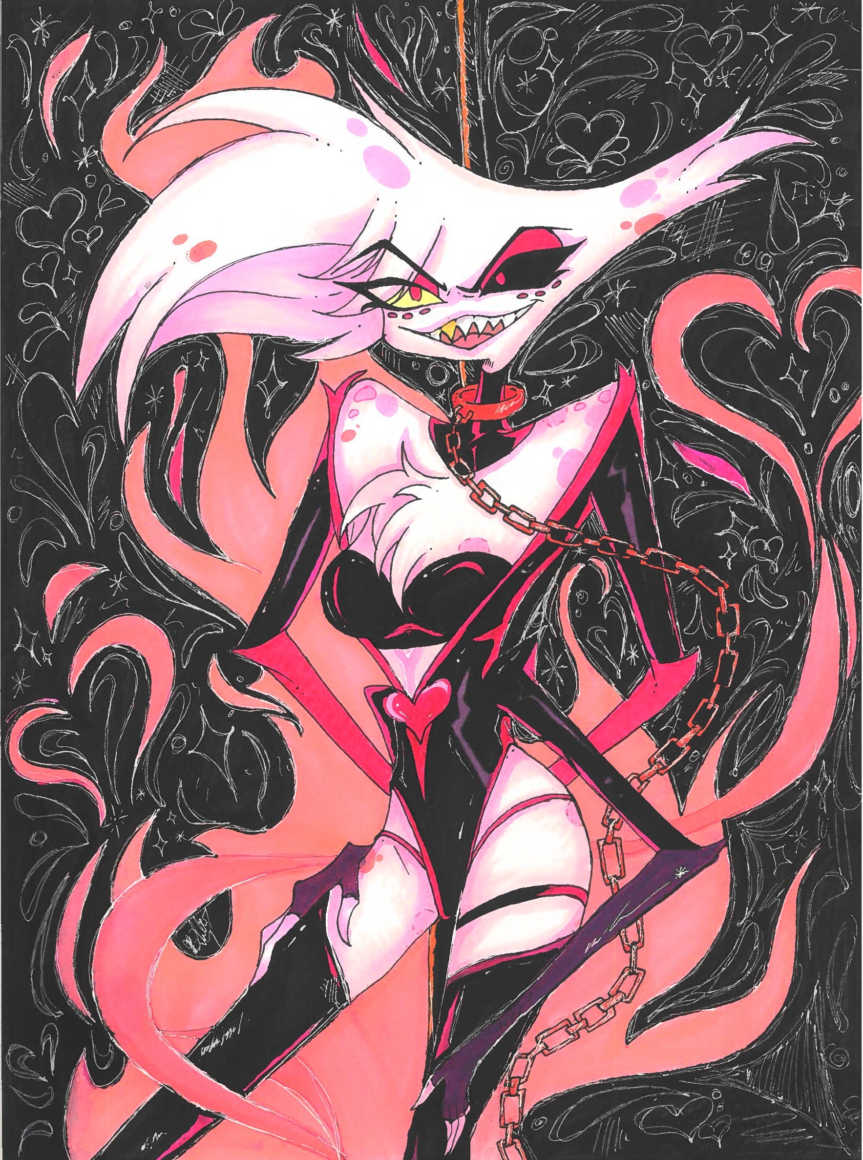 Angel Dust Hazbin Hotel Print