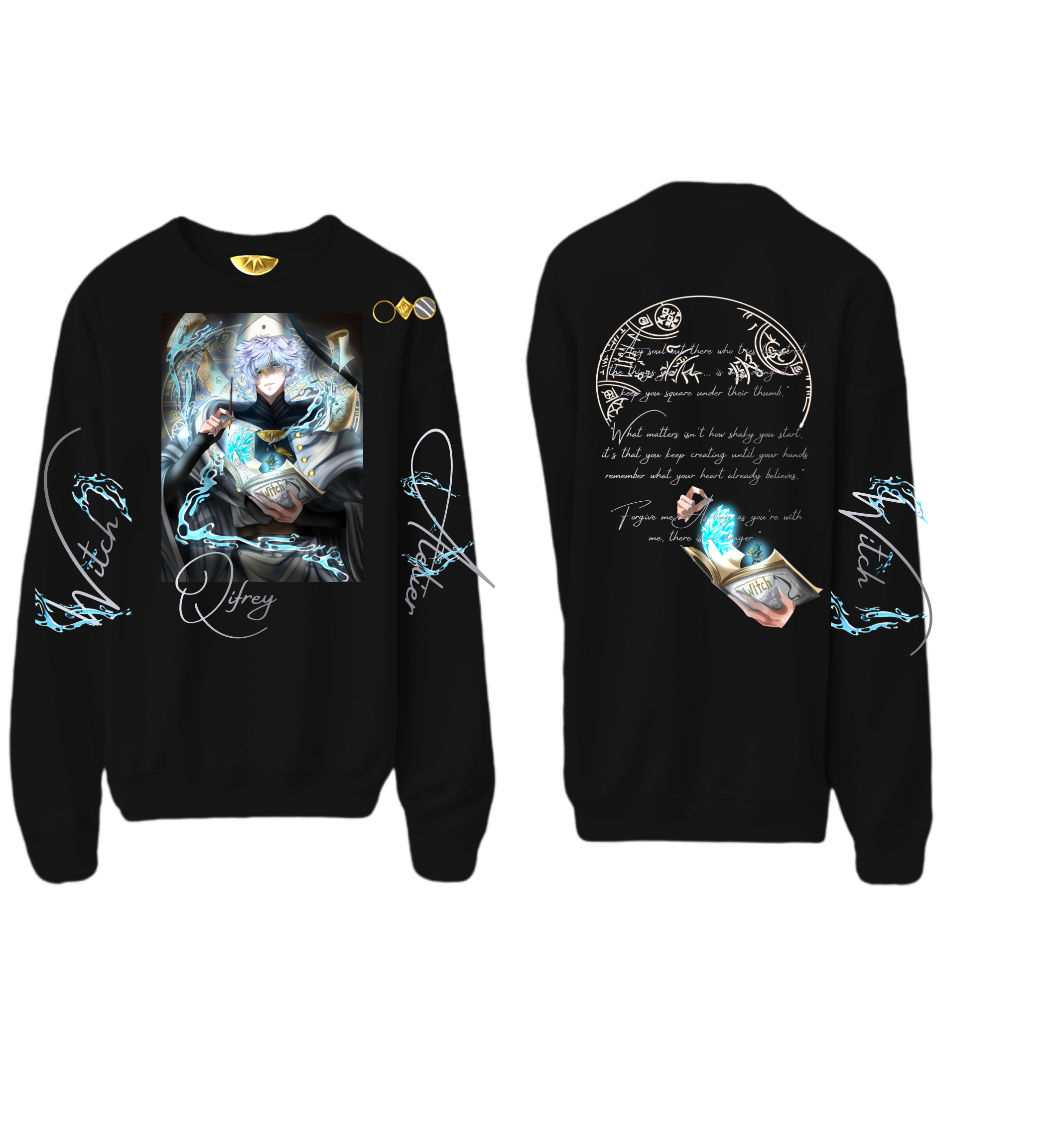 Qifrey Witch Hat Atelier Sweatshirt
