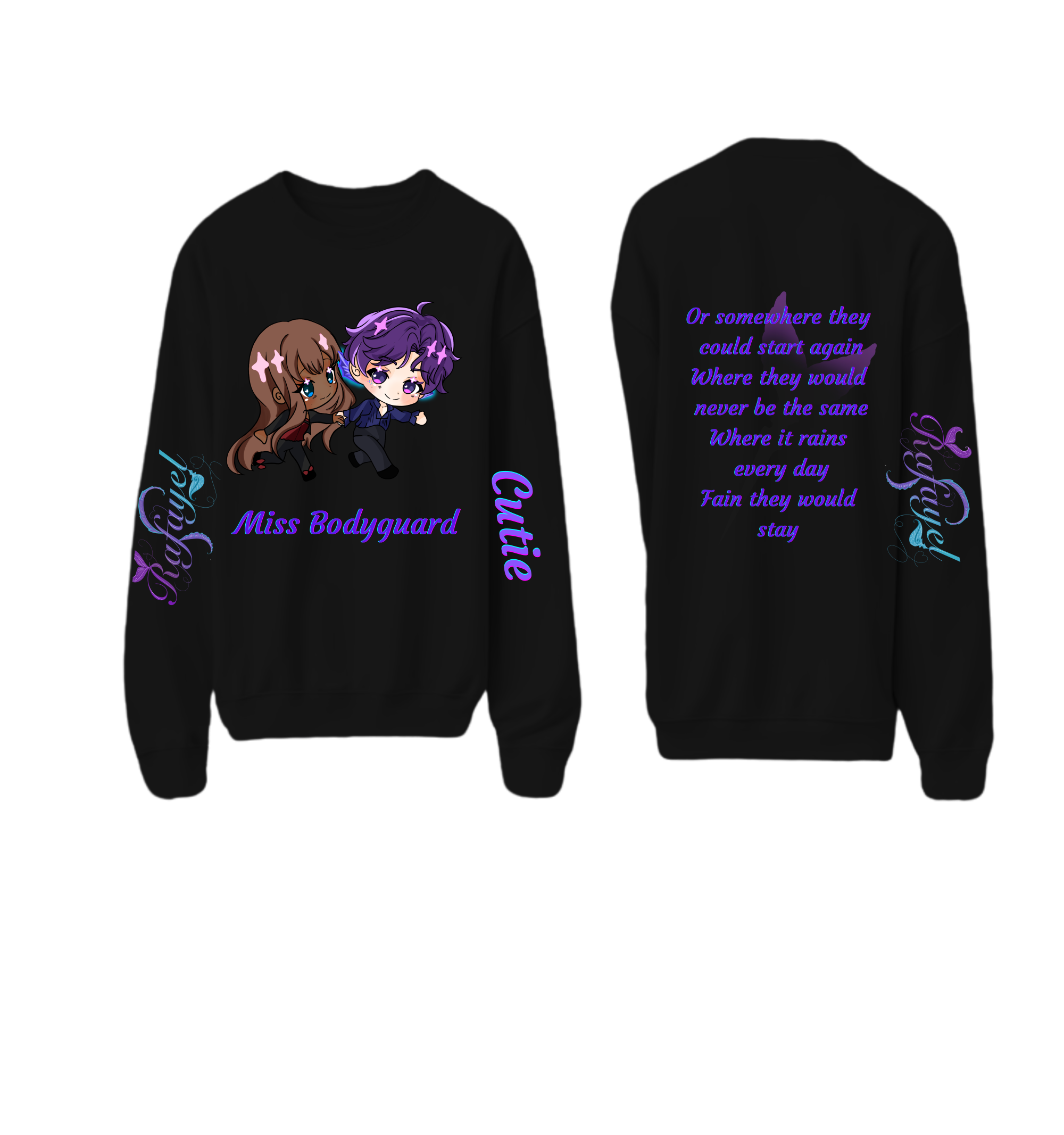 Rafayel Love and Deepspace LAD Sweatshirt with MC