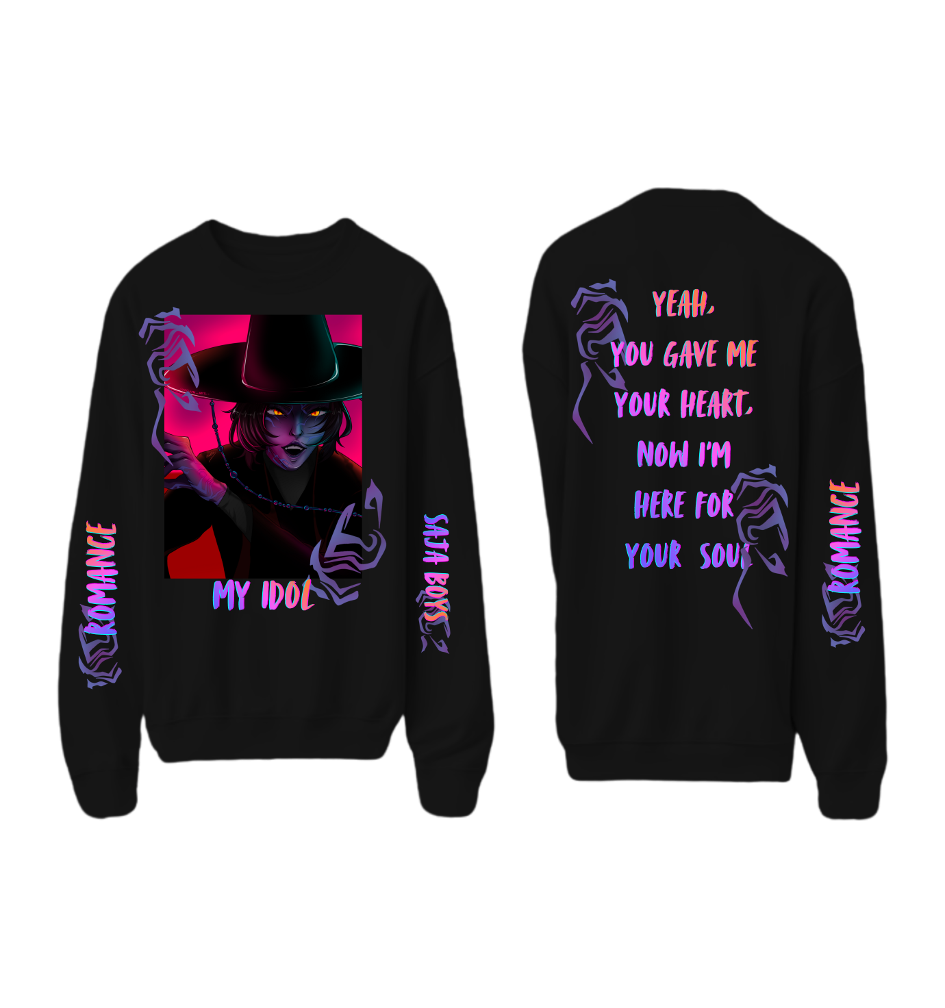 K-Pop Demon Hunters Romance Sweatshirt