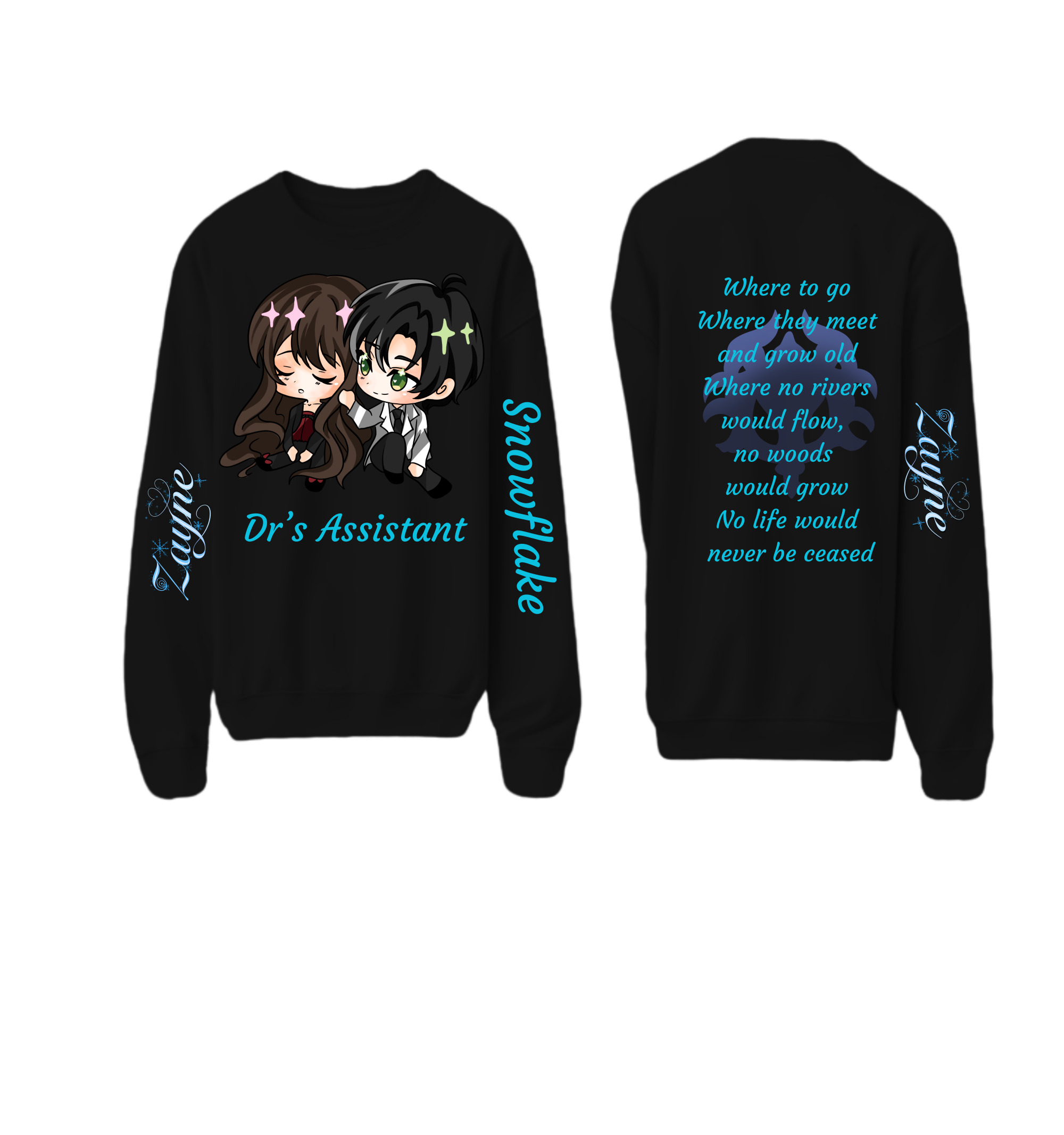 Zayne Love and Deepspace LAD Sweatshirt with MC