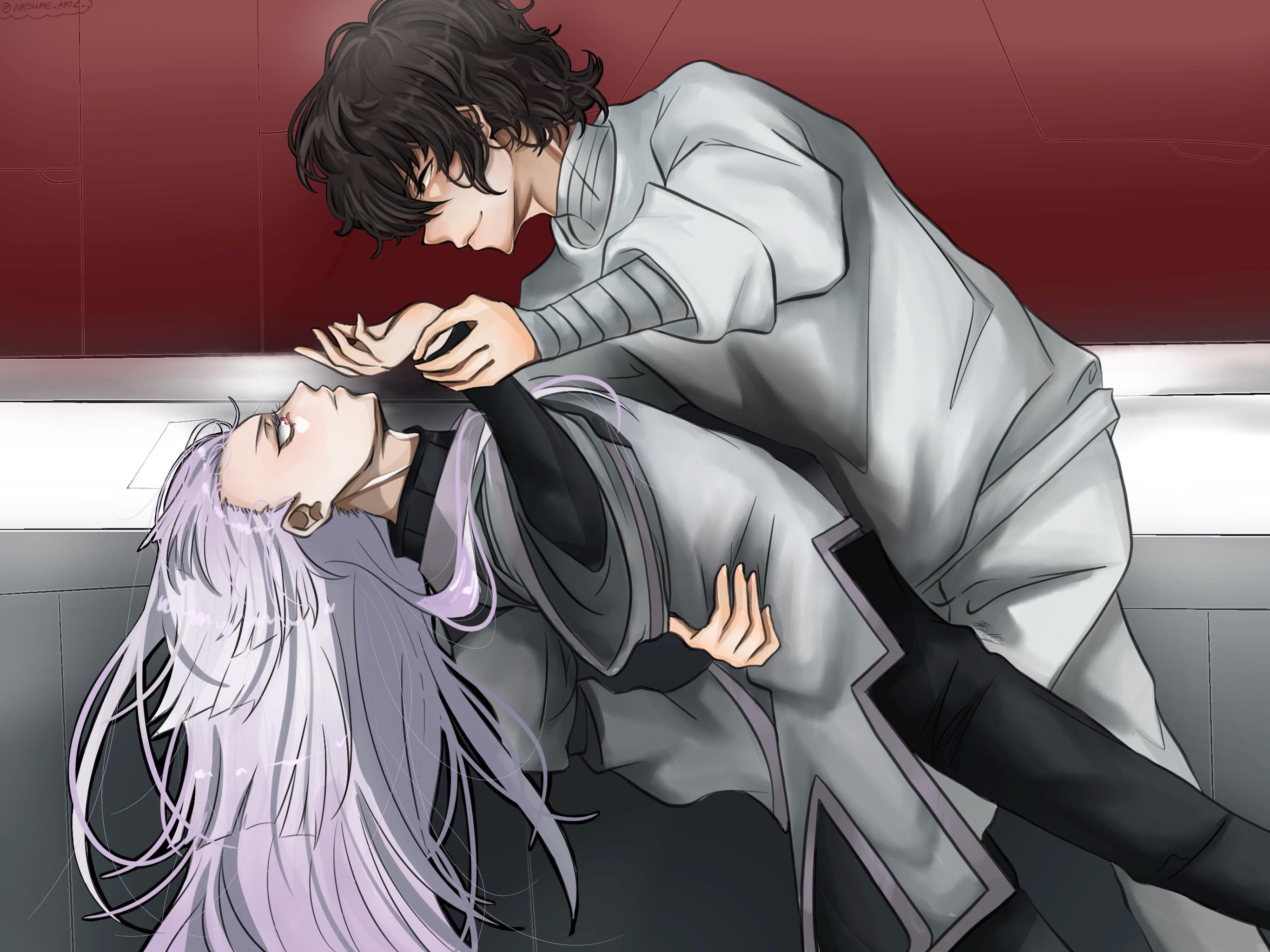 Bungo Stray Dogs Dazai & Sigma Fanart Print