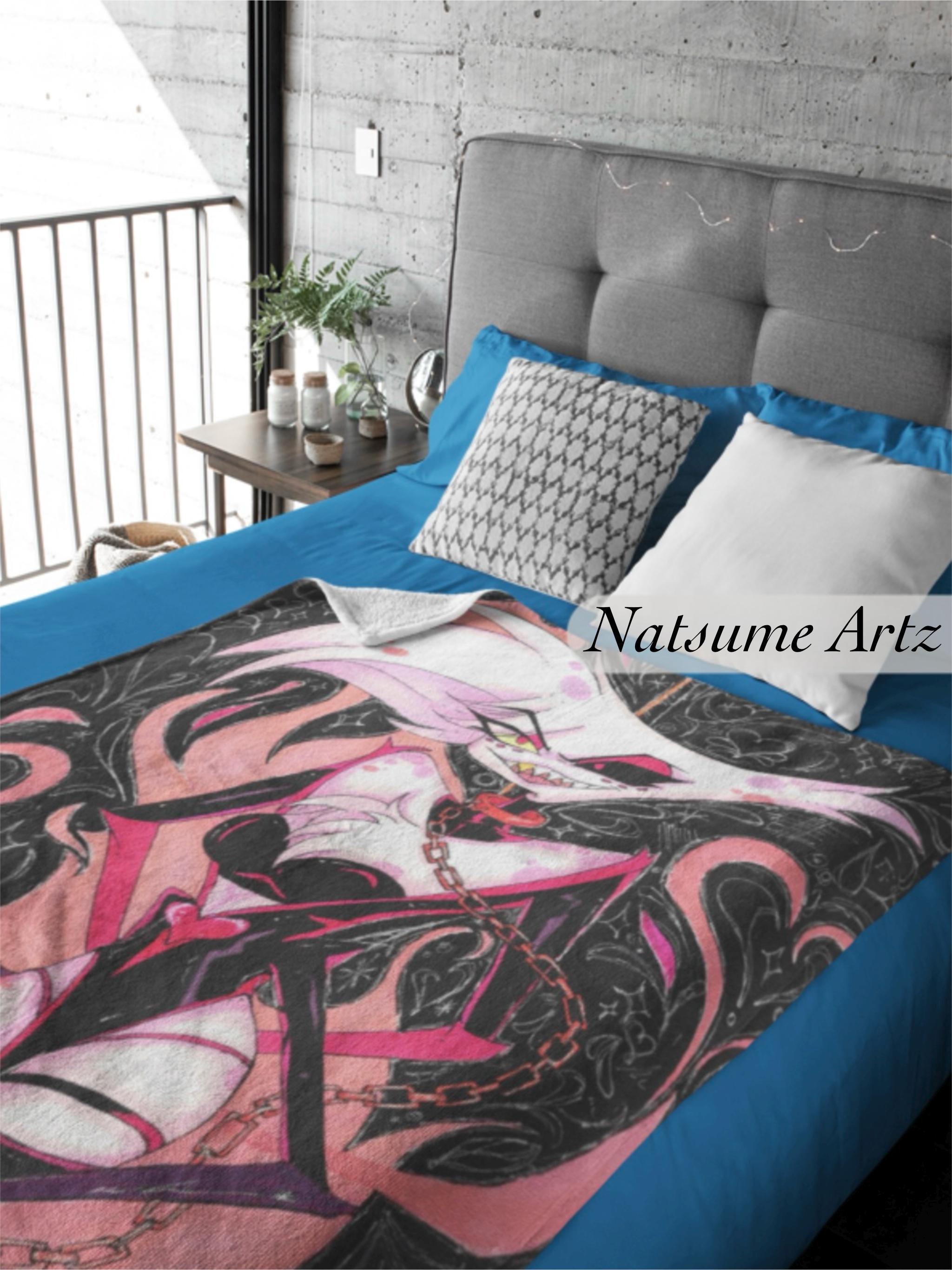 Angel Dust Hazbin Hotel Blanket