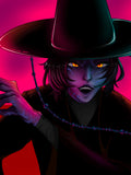 K-Pop Demon Hunters Romance Fanart Print