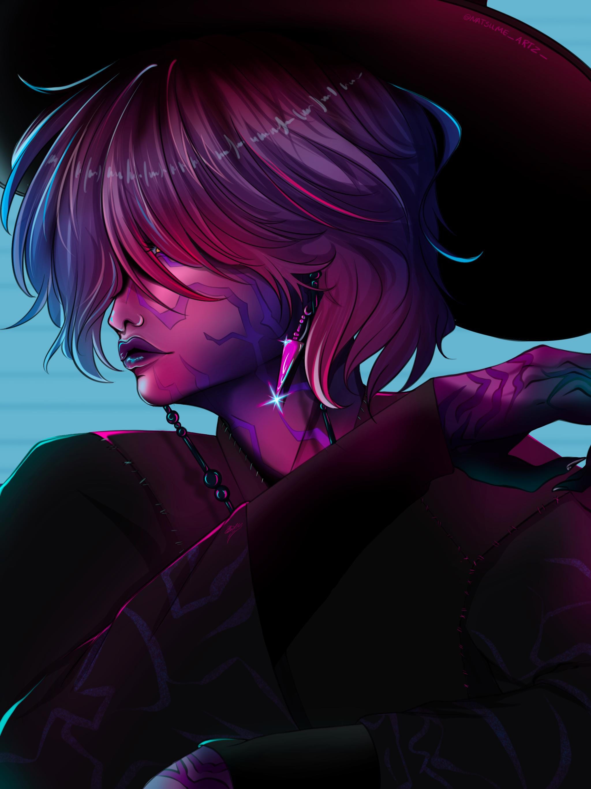 K-Pop Demon Hunters Mystery Fanart Print