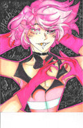 Hazbin Hotel Human Angel Dust Fanart Print